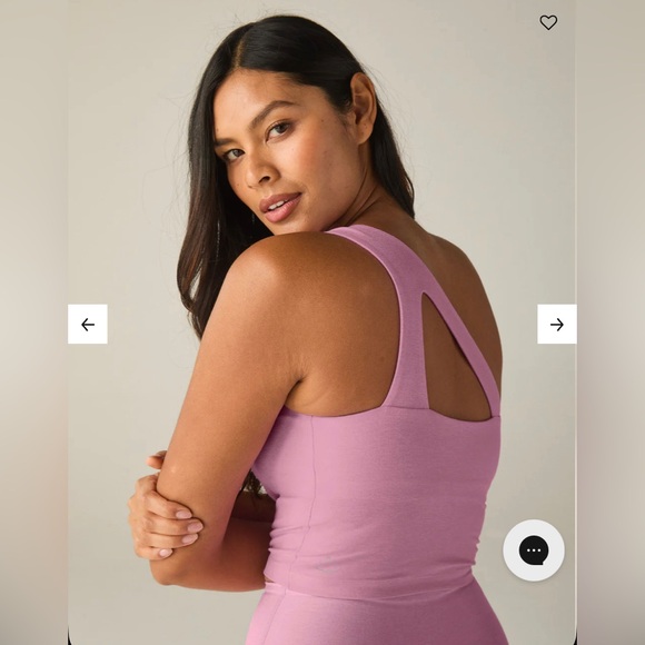 Beyond Yoga Tops - Spacedye The Bold Shoulder Cropped Tank Size Large